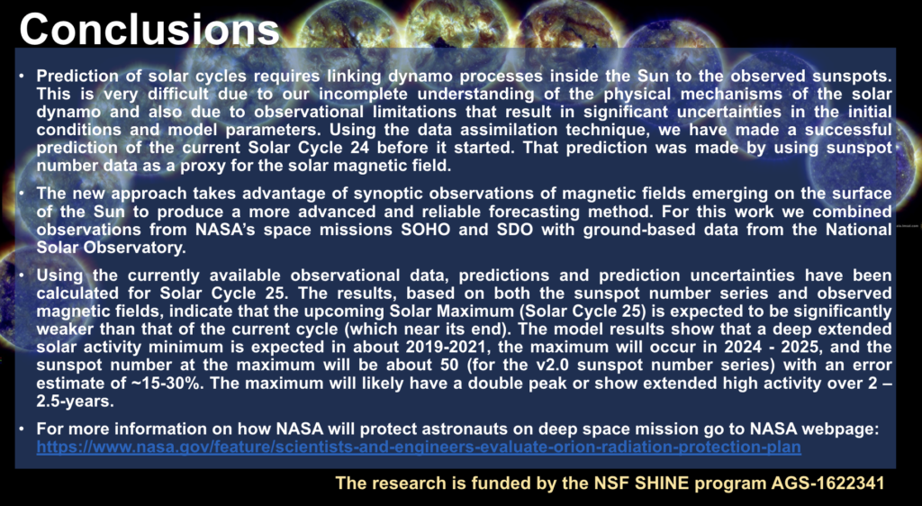 NOAA & NASA Solar Cycle 25 Forecasts - A Comparison
